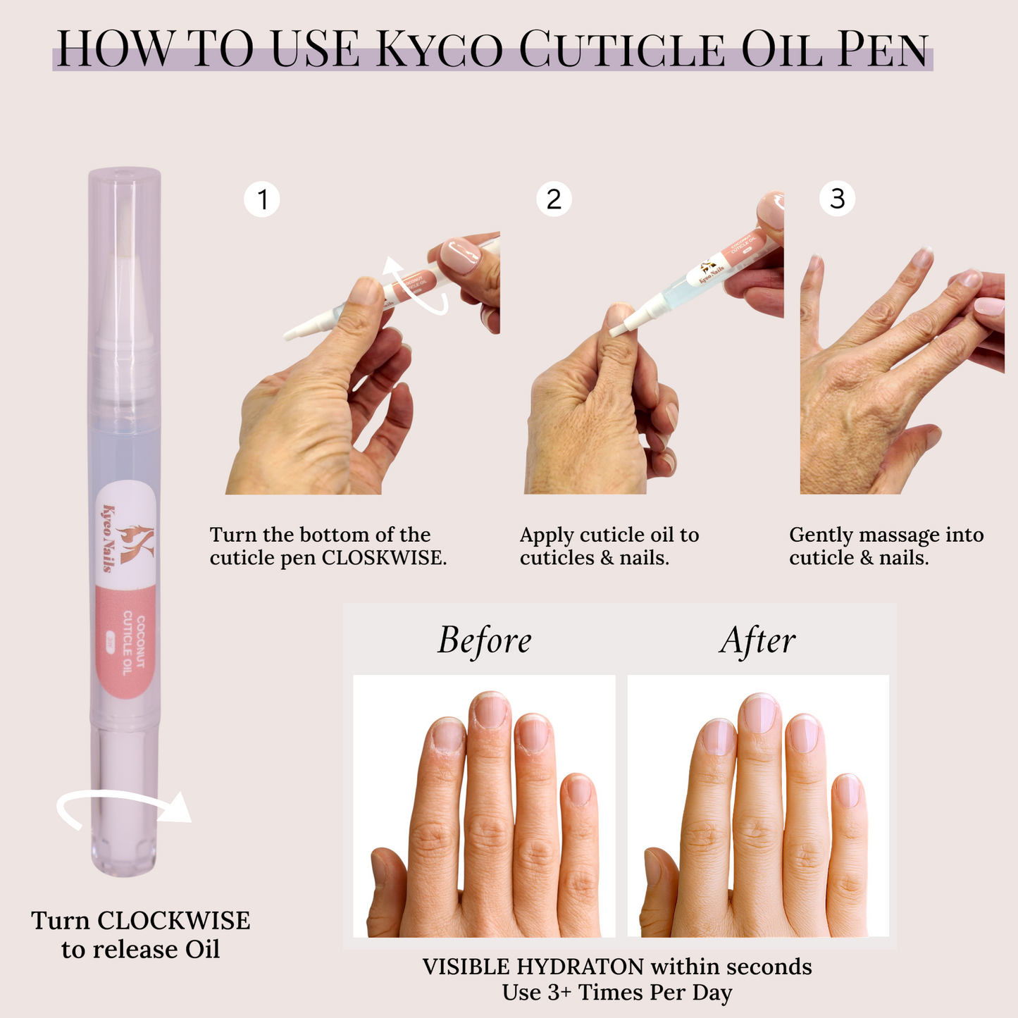 COCONUT CUTICLE & NAIL OIL