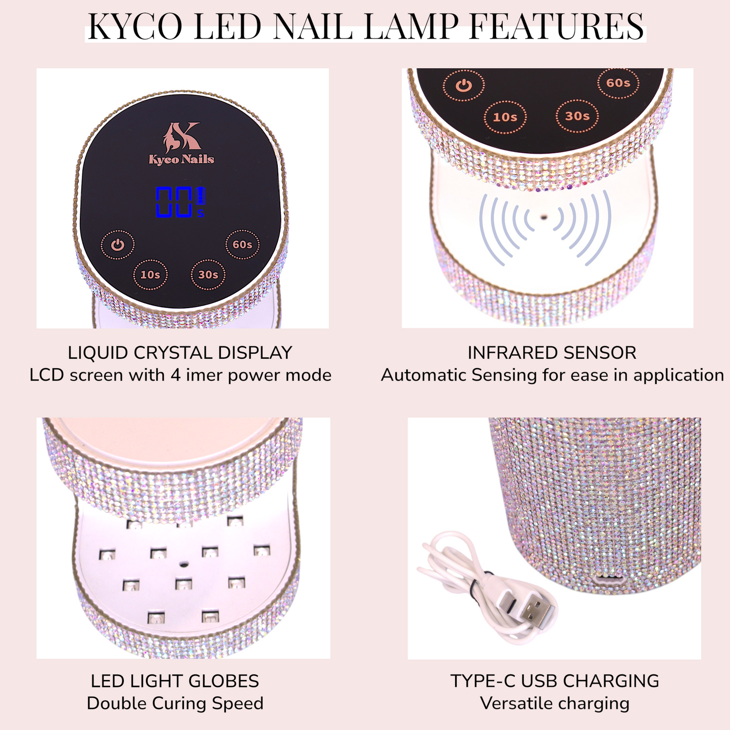 KYCO NAILS 24W PROFESSIONAL LED NAIL LAMP