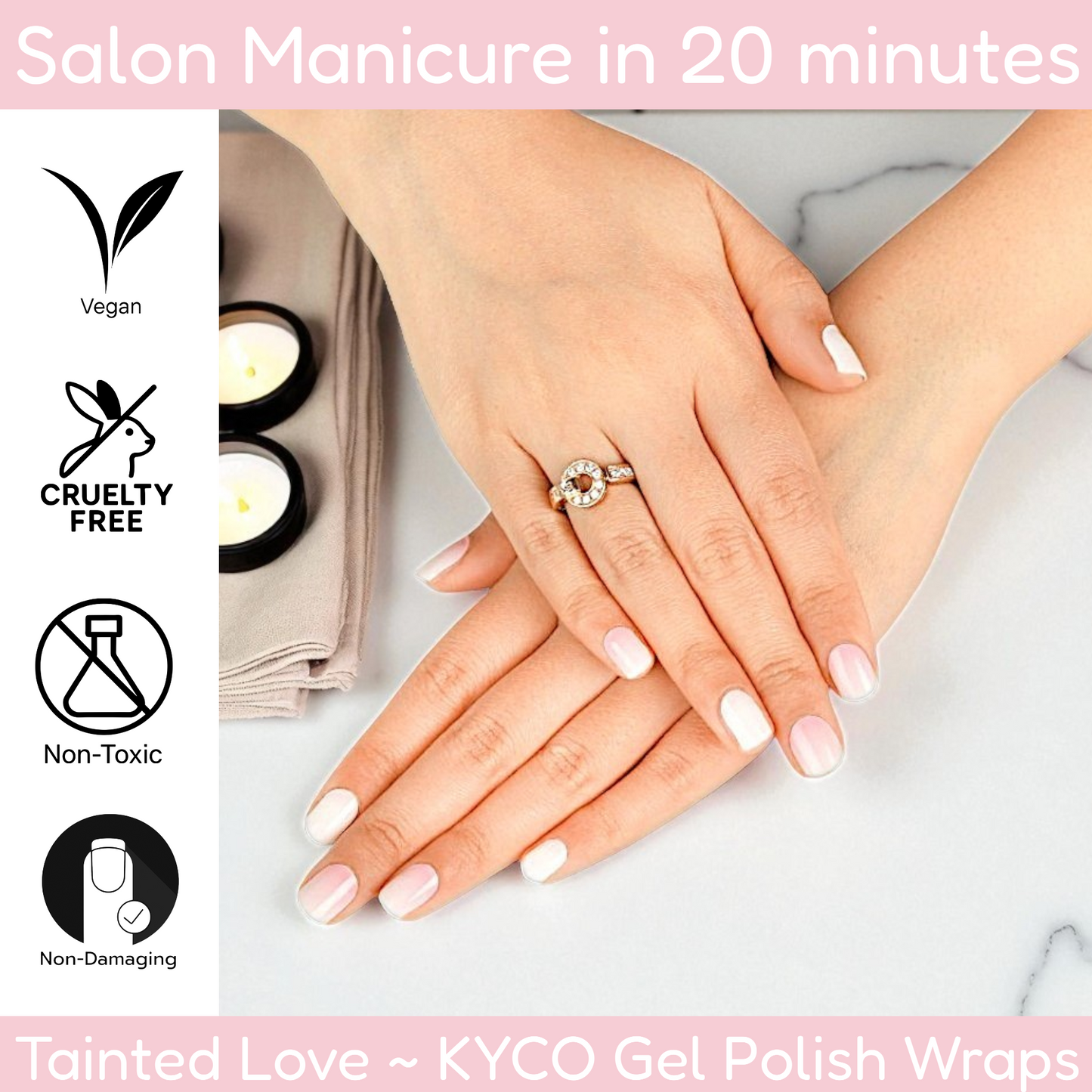 TAINTED LOVE Gel Polish Wraps 30 Pack