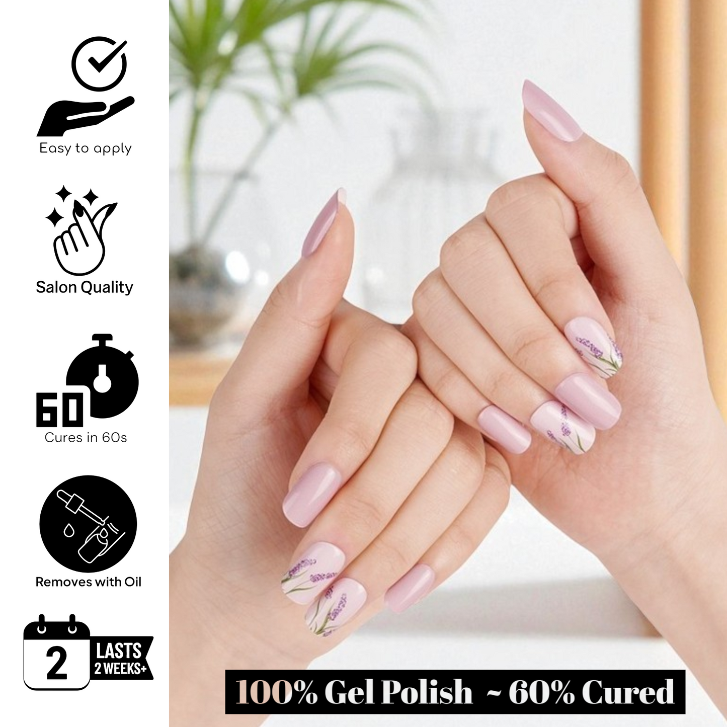 DAZZLE ME Gel Polish Wraps 30 Pack
