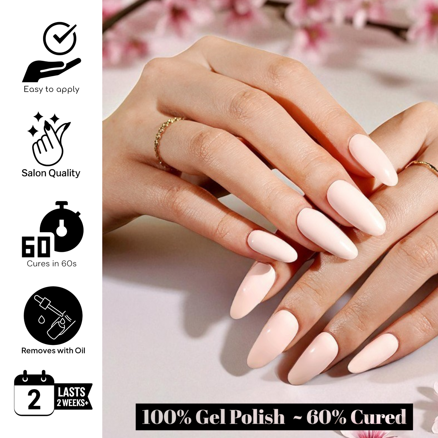 SUGAR CANDY Gel Polish Wraps 30 Pack
