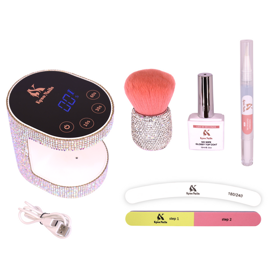 KYCO NAILS SEMI-CURED GEL POLISH WRAP STARTER KIT