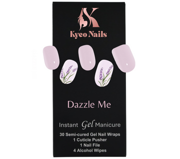 Dazzle Me – Semi-Cured Gel Nail Wraps