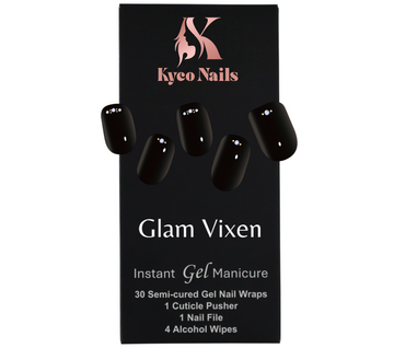Glam Vixen – Semi-Cured Gel Nail Wraps