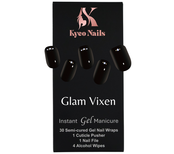 GLAM VIXEN Gel Polish Wraps 30 Pack