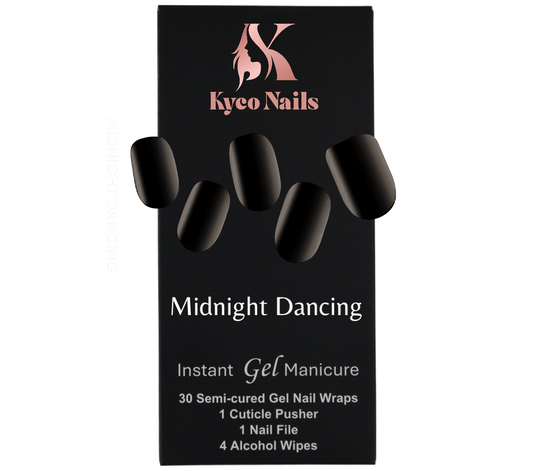 MIDNIGHT DANCING Gel Polish Wraps 30 Pack