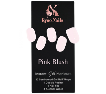 Pink Blush – Semi-Cured Gel Nail Wraps
