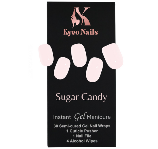 SUGAR CANDY Gel Polish Wraps 30 Pack