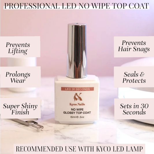 NO-WIPE PROFESSIONAL LED TOP COAT