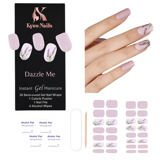 DAZZLE ME Gel Polish Wraps 30 Pack