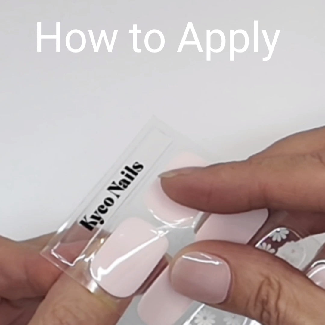 How to apply semi-cured gel nail wraps for a smooth, salon-quality finish at home